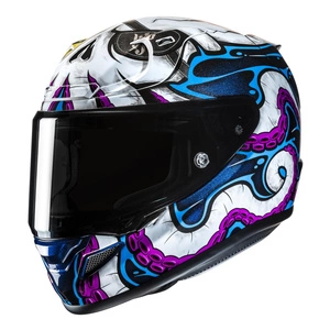 Kask integralny HJC RPHA 12 KRAKEN WHITE/BLUE biały niebieski