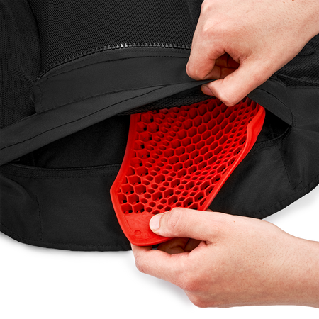 Kurtka tekstylna SHIMA MESH PRO 2.0 BLACK/WHITE czarny biały