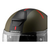 Kask otwarty SCHUBERTH M1 PRO ECE MERCURY GREEN zielony czerwony biały czarny