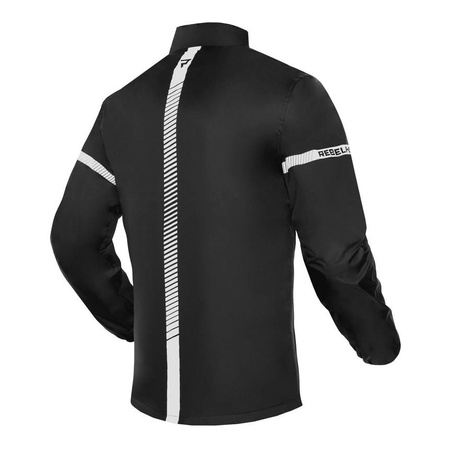 Kurtka przeciwdeszczowa REBELHORN HORIZON BLACK czarny
