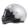 Kask otwarty HJC I20 SCRAW GREY/BLACK szary czarny