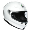 Kask integralny AGV K6 WHITE biały