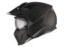 Kask otwarty MT STREETFIGHTER SV S SOLID MATT BLACK czarny mat