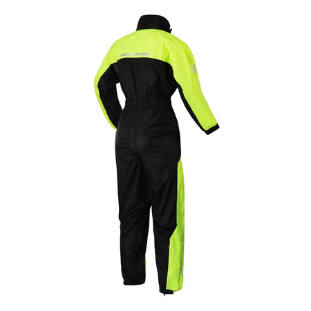 Kombinezon przeciwdeszczowy SECA MONSUN EVO BLACK/FLUO czarny żółty fluo