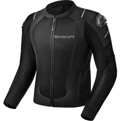 Kurtka tekstylna SHIMA MESH PRO 2.0 BLACK czarny