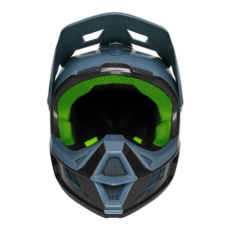 Kask rowerowy FOX RAMPAGE GRAPHIC 2 DUSTY BLUE niebieski czarny