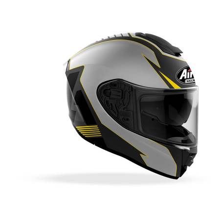 Kask integralny Airoh ST501 TYPE YELLOW MATT szary żółty czarny