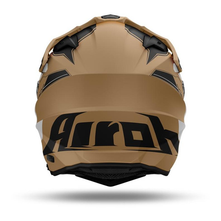 Kask integralny AIROH COMMANDER 2 REVEAL SAND MATT brązowy biały czarny