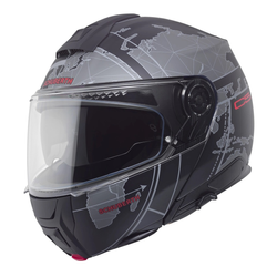 Kask szczękowy SCHUBERTH C5 ECE GLOBE BLACK czarny