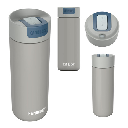 Kubek termiczny KAMBUKKA OLYMPUS SERIOUS GREY 500ml szary