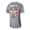 Koszulka T-shirt LEATT CORE TITANIUM szary