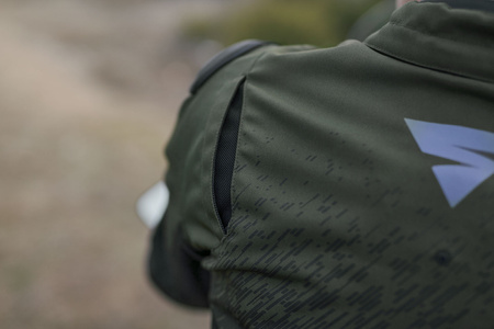 Kurtka tekstylna SHIMA DRIFT MEN KHAKI zielony czarny