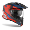 Kask integralny AIROH COMMANDER BOOST RED/BLUE MATT czerwony niebieski czarny biały