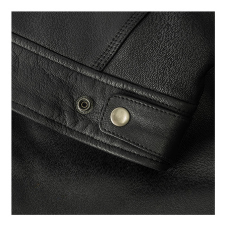 Kurtka skórzana OZONE STRIKER BLACK czarny