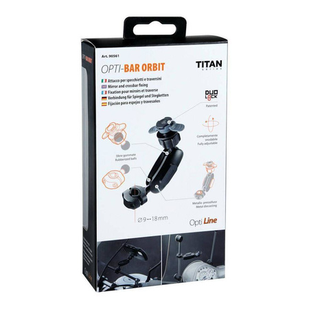 Mocowanie do lusterka LAMPA TITAN OPTI BAR ORBIT