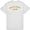 Koszulka T-shirt BROGER MOTO CHILL CLUB WHITE biały