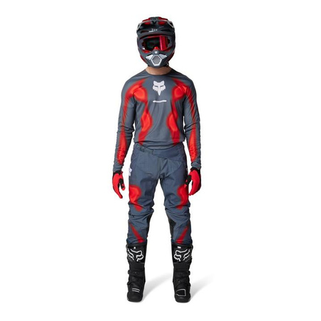 BLUZA FOX 360 VOLATILE GREY/RED