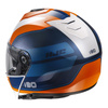Kask szczękowy HJC I90 WASCO WHITE/BLUE/ORANGE biały niebieski granatowy pomarańczowy