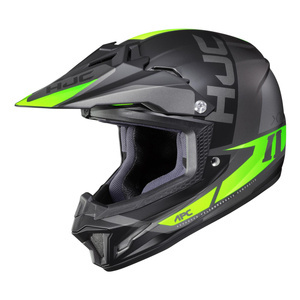 Kask cross dziecięcy HJC CL-XY-II CREED GREY/YELLOW czarny żółty fluo zielony fluo