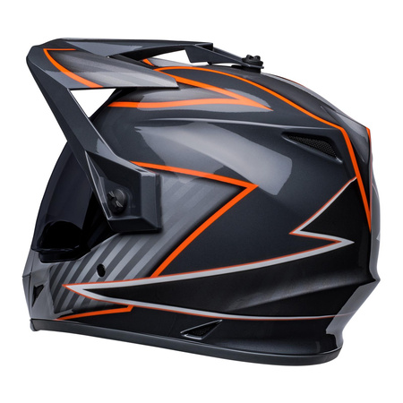 Kask integralny BELL MX-9 ADVENTURE MIPS DALTON BLACK/ORANGE czarny szary pomarańczowy