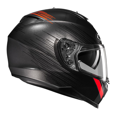 Kask integralny HJC C70N SWAY BLACK/RED czarny czerwony