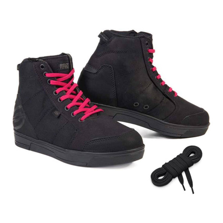 Buty krótkie OZONE TOWN BLACK/PINK czarny różowy