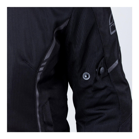 Kurtka tekstylna damska OZONE JET II LADY BLACK czarny