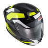 Kask integralny NZI GO RIDER STREAM DUO QUADRI BLACK GREY YELLOW czarny szary żółty