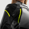 Kurtka tekstylna damska REBELHORN HARDY 3.0 LADY BLACK/GREY/FLUO YELLOW czarny szary żółty fluo
