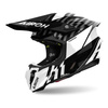 Kask cross AIROH TWIST 3 THUNDER BLACK/WHITE GLOSS czarny biały