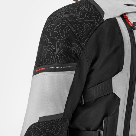 Kurtka tekstylna SHIMA TRACKER LIGHT GREY szary