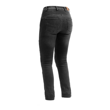 Jeansy motocyklowe damskie BROGER AURA LADY BLACK czarny