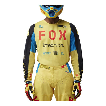 Bluza cross FOX 180 RACE SPEC PALE YELLOW żółty