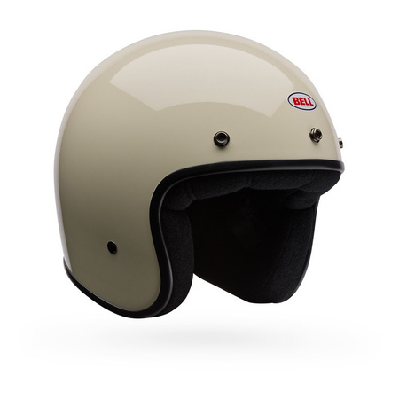 Kask otwarty BELL MAGNUM SOLID VINTAGE WHITE biały
