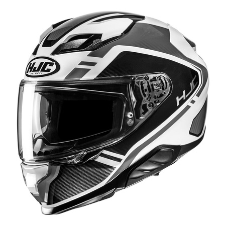 Kask integralny HJC F71 TOZZ BLACK/WHITE czarny biały