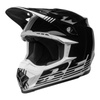 Kask cross BELL MOTO-9 MIPS LOUVER BLACK/WHITE biały czarny