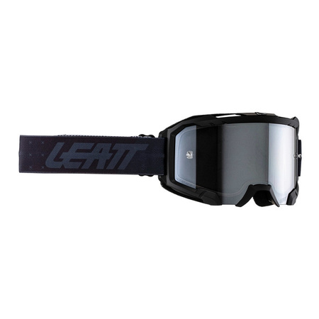 Gogle motocyklowe LEATT VELOCITY 4.5 IRIZ 50 VLT STEALTH SILVER czarny