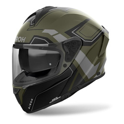 Kask integralny AIROH SPARK 2 DART MILITARY GREEN MATT zielony szary czarny