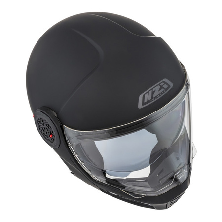 Kask szczękowy NZI MINIMOD MATT BLACK czarny mat