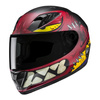 Kask dziecięcy integralny HJC Y10 FRANK RED/BLACK czerwony czarny