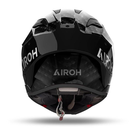 Kask integralny AIROH GP800 FIM CARBON BLACK GLOSS czarny