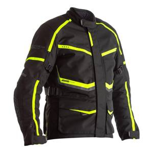 Kurtka tekstylna RST MAVERICK CE BLACK/NEON czarny żółty żółty fluo