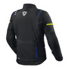 Kurtka tekstylna REVIT VERTICAL GTX BLACK czarny żółty fluo