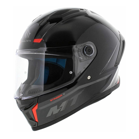 Kask integralny MT STINGER 2 SOLID GLOSS BLACK czarny
