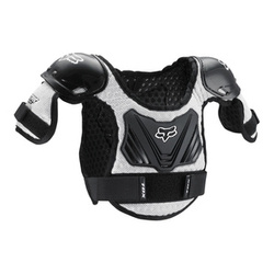 Zbroja dziecięca FOX PEEWEE TITAN ROOST DEFLECTOR BLACK/SILVER szary czarny