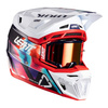 Kask cross z goglami LEATT KIT MOTO 8.5 ROYAL BLUE/RED niebieski czerwony
