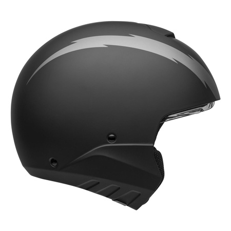 Kask szczękowy BELL BROOZER ARC MATTE BLACK/GREY czarny szary