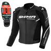 Kurtka skórzana SHIMA BANDIT 2.0 BLACK czarny