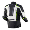 Kurtka tekstylna REBELHORN HIKER III BLACK/GREY/FLO YELLOW czarny szary żółty fluo