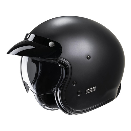 Kask otwarty HJC V31 SEMI FLAT BLACK czarny mat